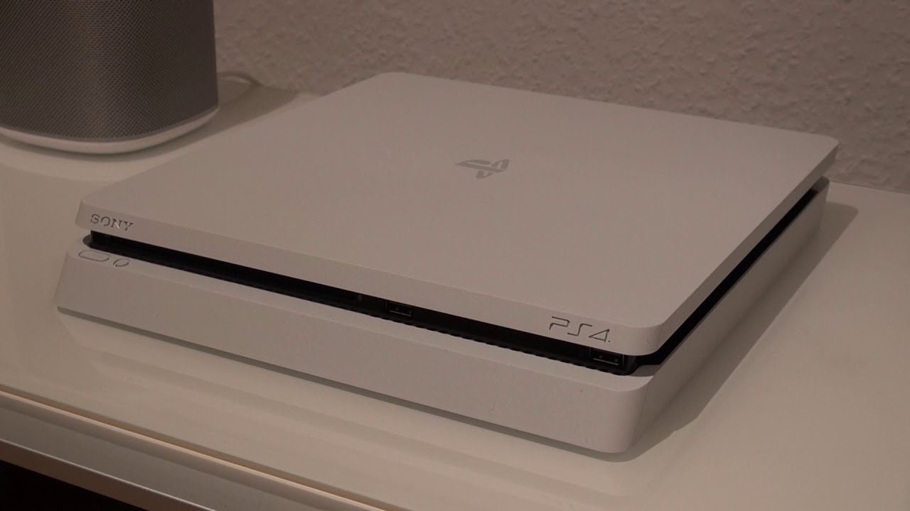 SONY - PlayStation4 - Slim - GlacierWhite - 500GB - Unboxing - MusicVersion
