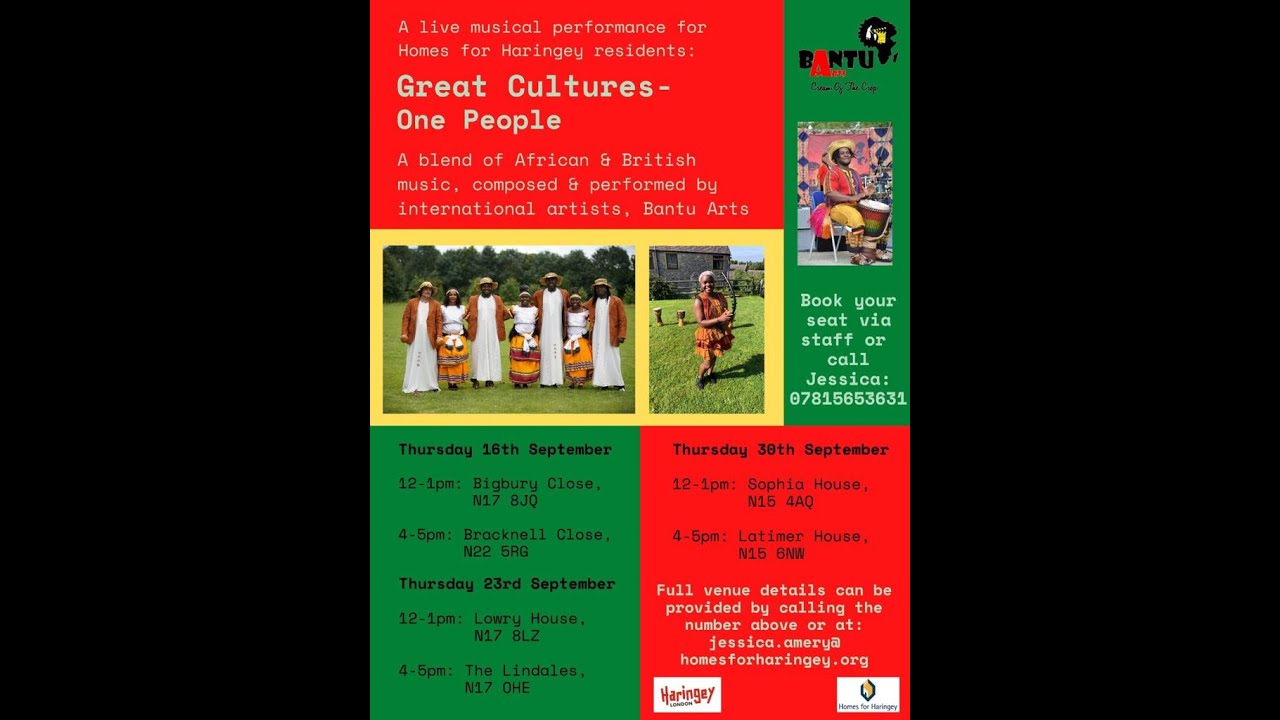 GREAT CULTURES - ONE PEOPLE