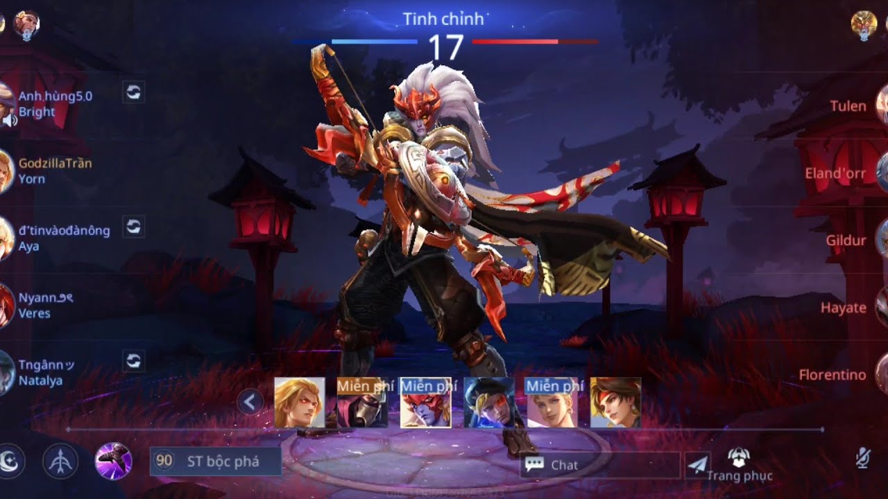 Mobile Liên Quân Tướng Yorn Wick Bắn Xuyên Tâm 