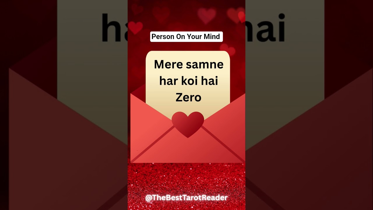 ❤️‍🔥 Person On Your Mind 🌹 #channeledmessages