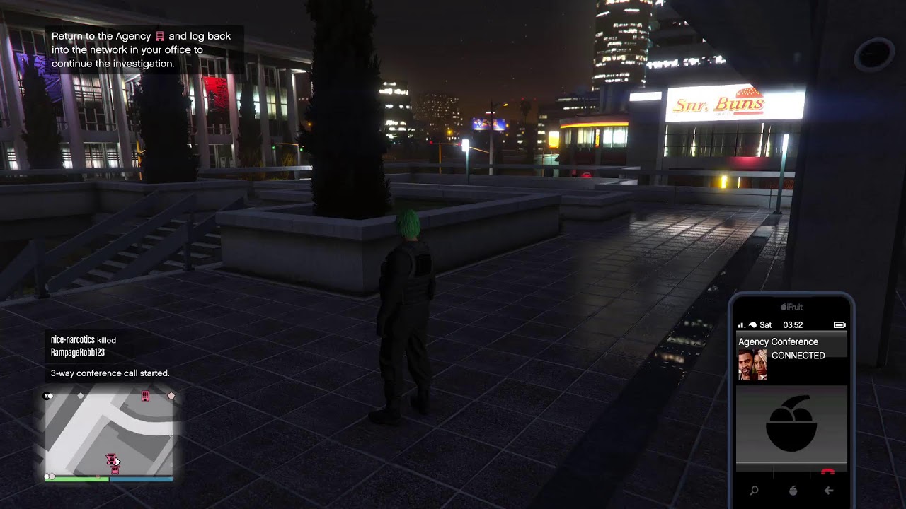 Frenklin Mission`n. The GTA 5 online.