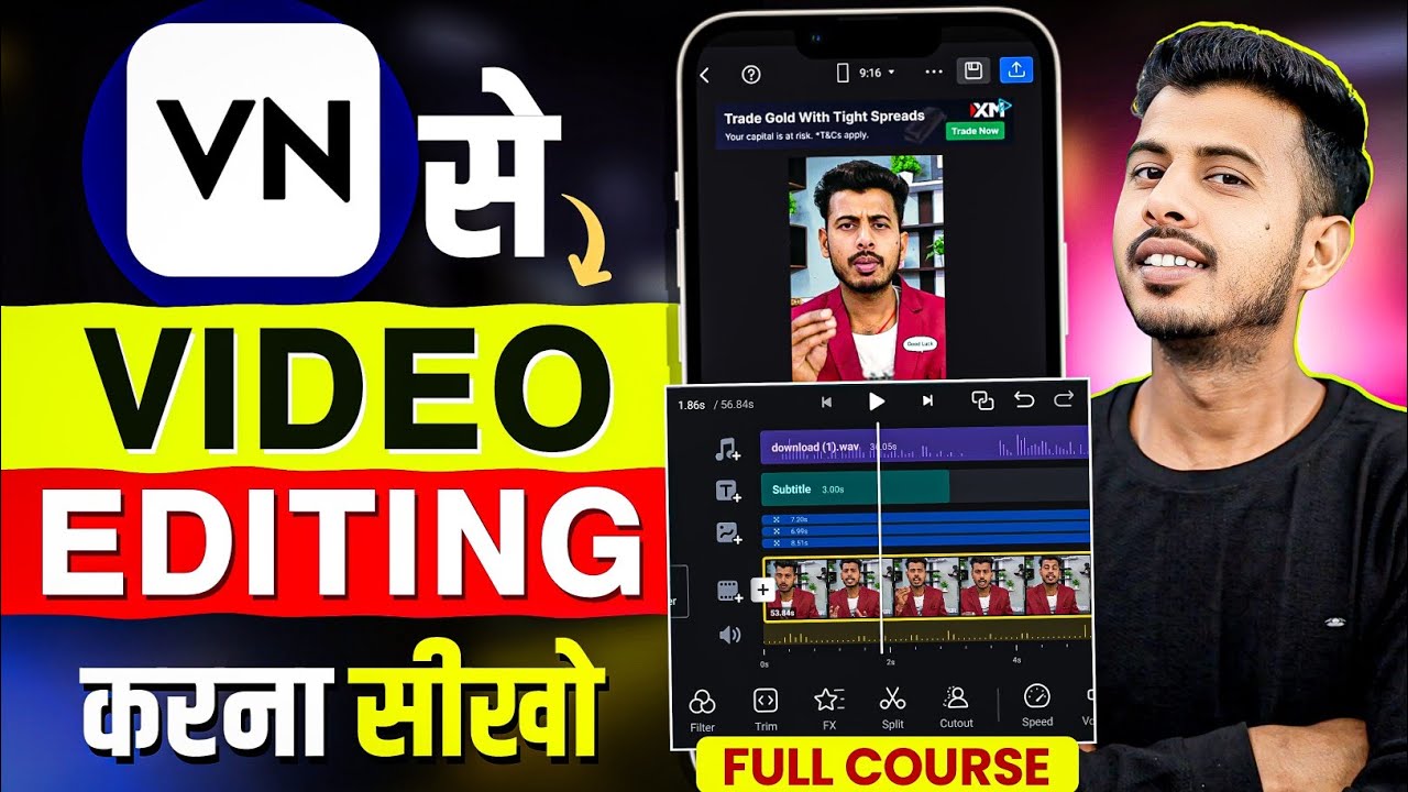 vn app se editing kaise kare | video editing kaise kare | vn video editor | video editing app