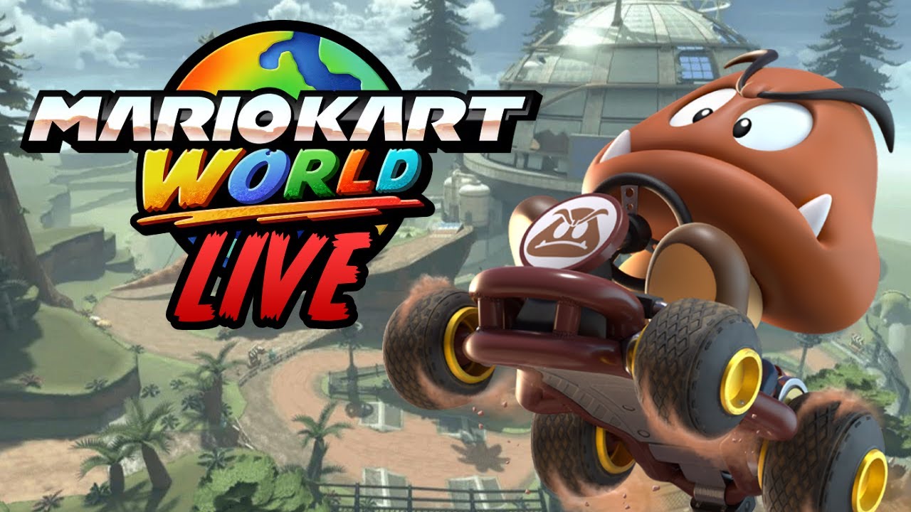 Mario Kart World LIVE - Knockout Tour (and Mario Paint later)