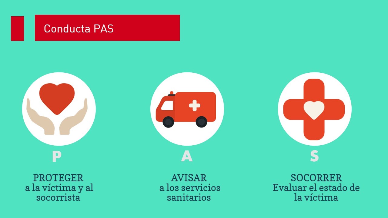 Antes de socorrer, recuerda la conducta PAS. #emergencia #urgencia #primerosauxilios