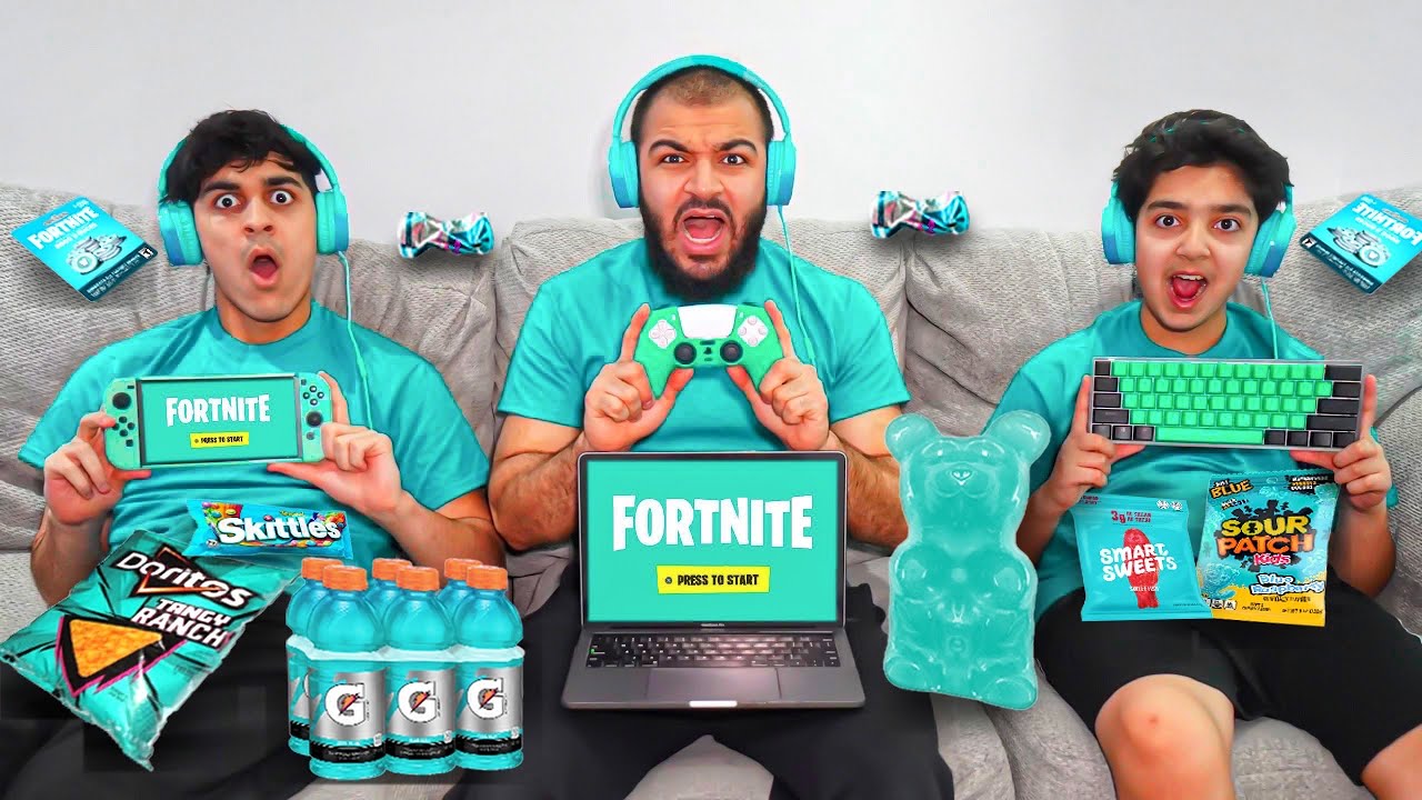 Последний, кто прекратит играть в Fortnite с TEAL GAMING SETUP, выиграет В-баксы!