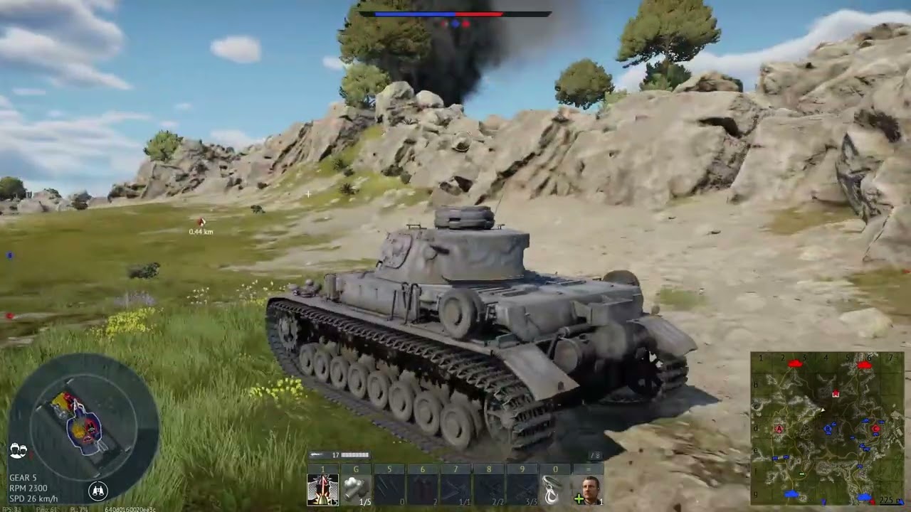 playing war thunder v134