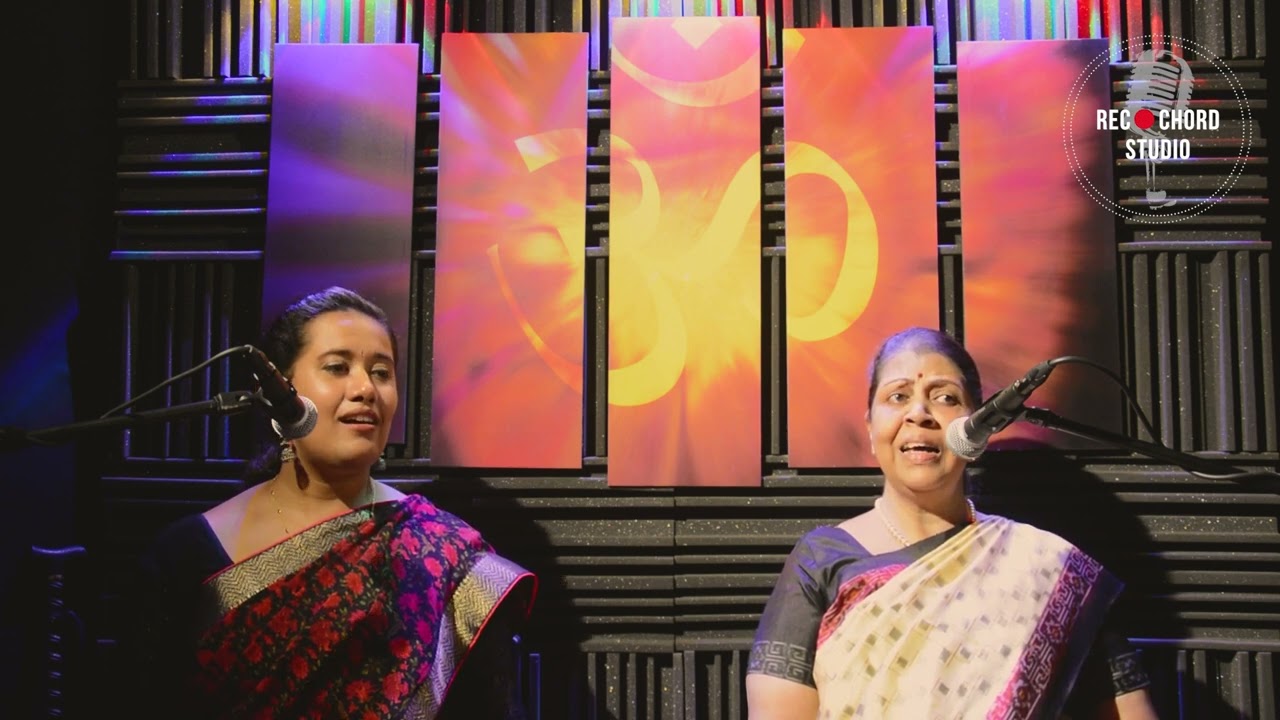 Classical Carnatic Song by Vidushi Srividya Anantharaman & her disciple Brinda @seedikolkata706