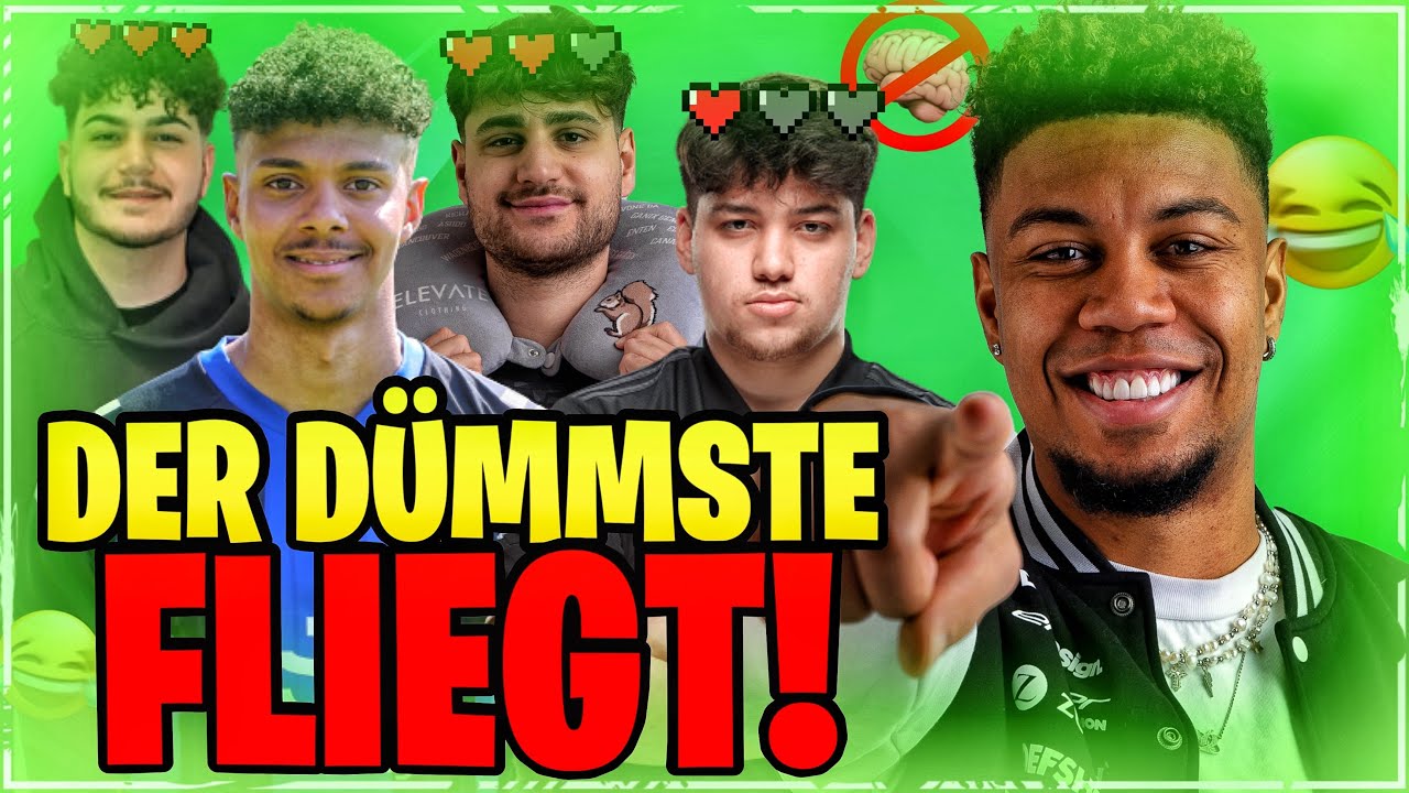 „DAS IST SOO DUMM!“😂💀 DER DÜMMSTE FLIEGT mit Eligella, Musti, Noah Okafor, Eldos, Rohat & Willy🔥