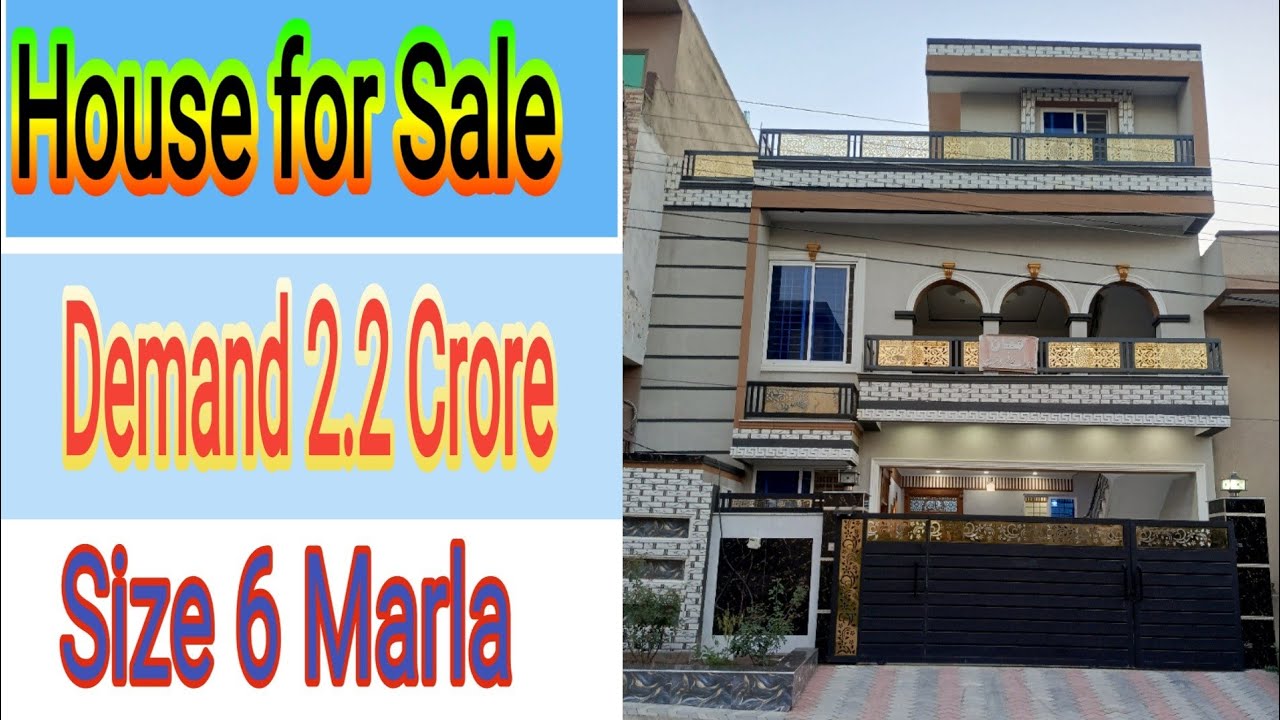 🏡 6 Marla Double Story Luxury House for Sale | Airport Housing Society Sector 4 | Rawalpindi Capital