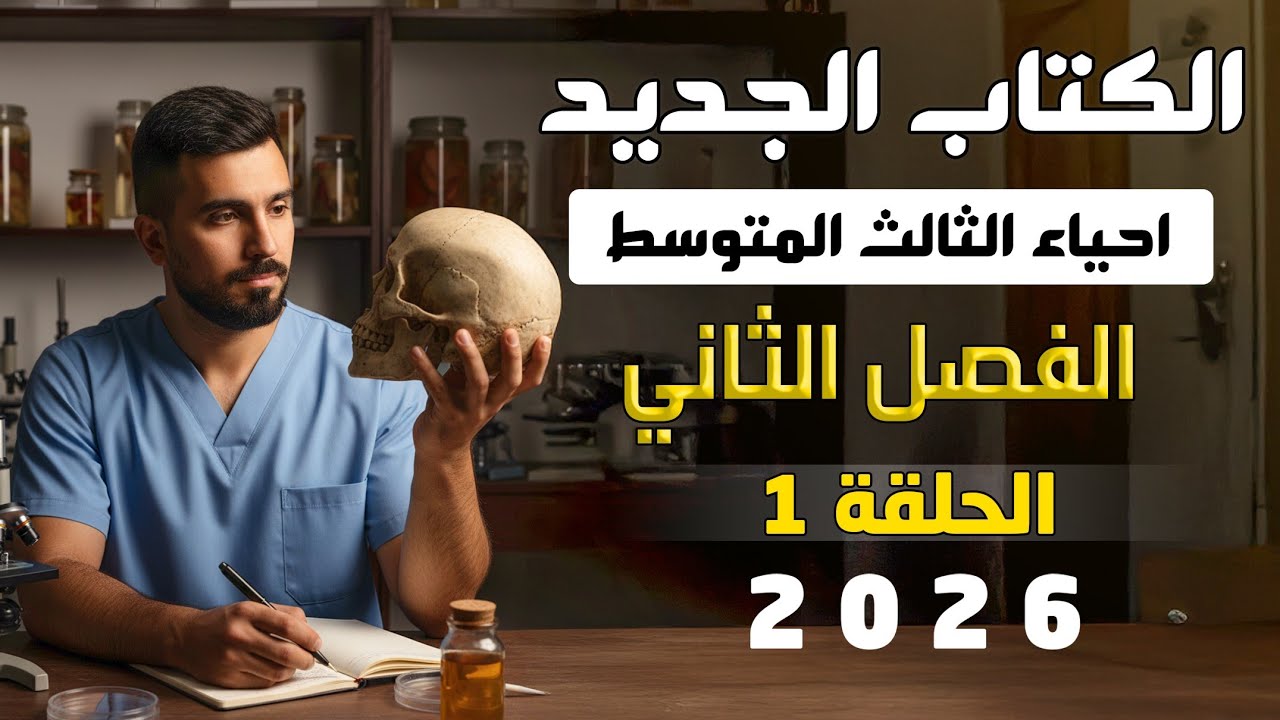 احياء الثالث متوسط الكتاب الجديد 2026 | الفصل الثاني | المحاضرة 1