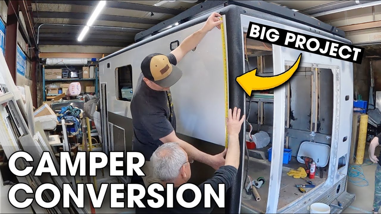 Ambulance To Off Grid RV Conversion | Wrapping The Ambulance EP6