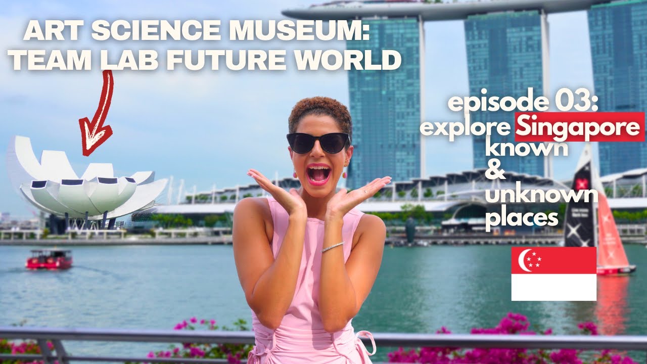 Discovering Art Science Museum | TeamLab Future World |  Ep.3 Explore Singapore 2026