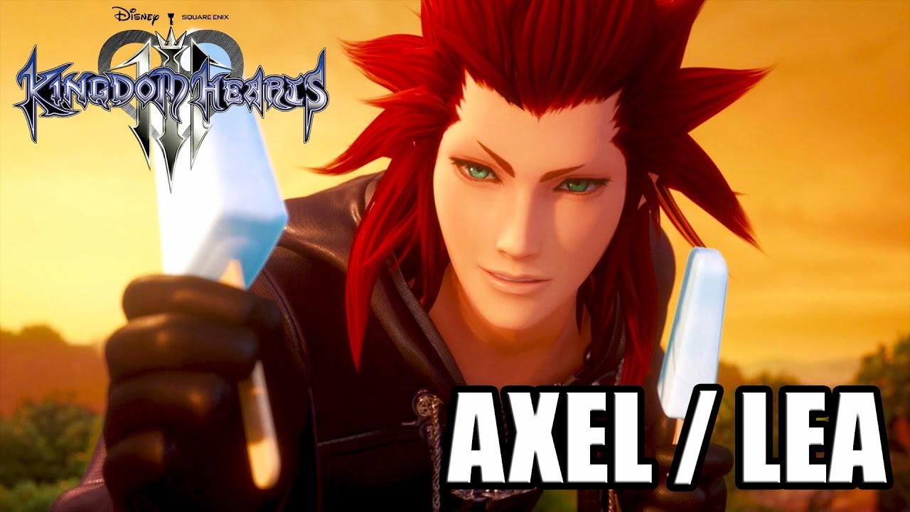 KINGDOM HEARTS 3 (English) - Axel (Lea) | All Cutscenes