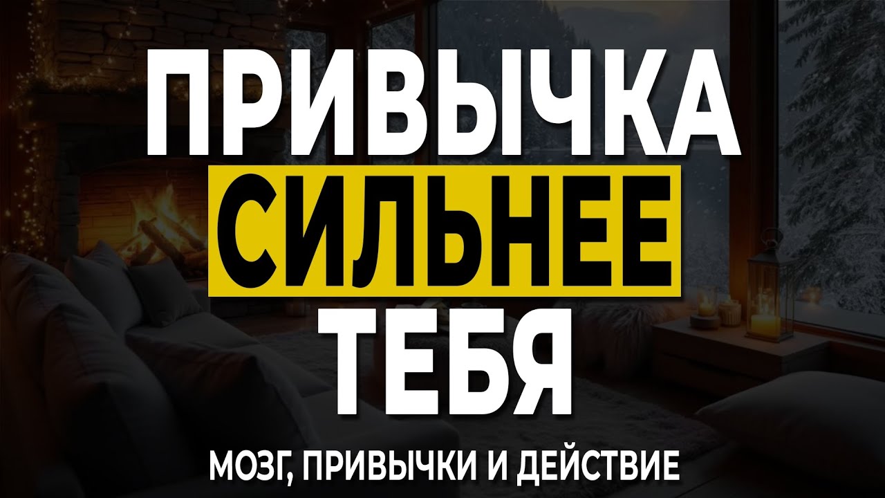 Как мозг создаёт привычки