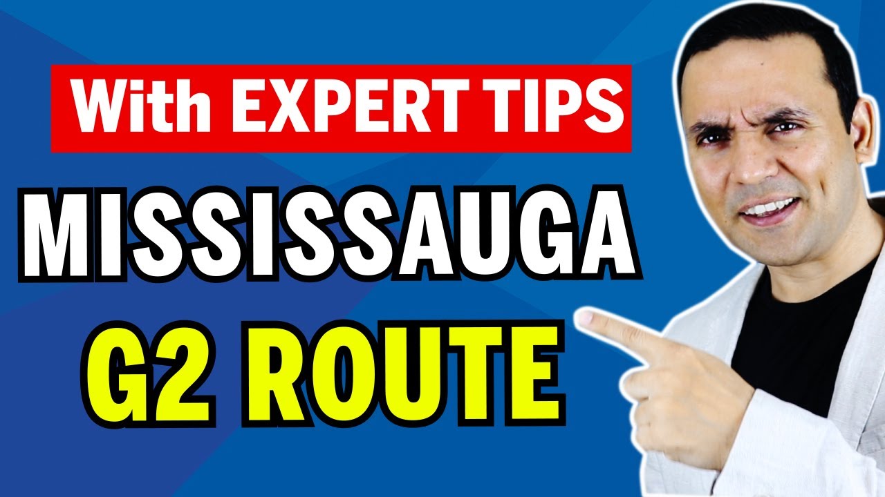 MISSISSAUGA G2 Test ROUTE || Pass G2 Exam in the 1st ATTEMPT with Step By Step CLEAR instructions