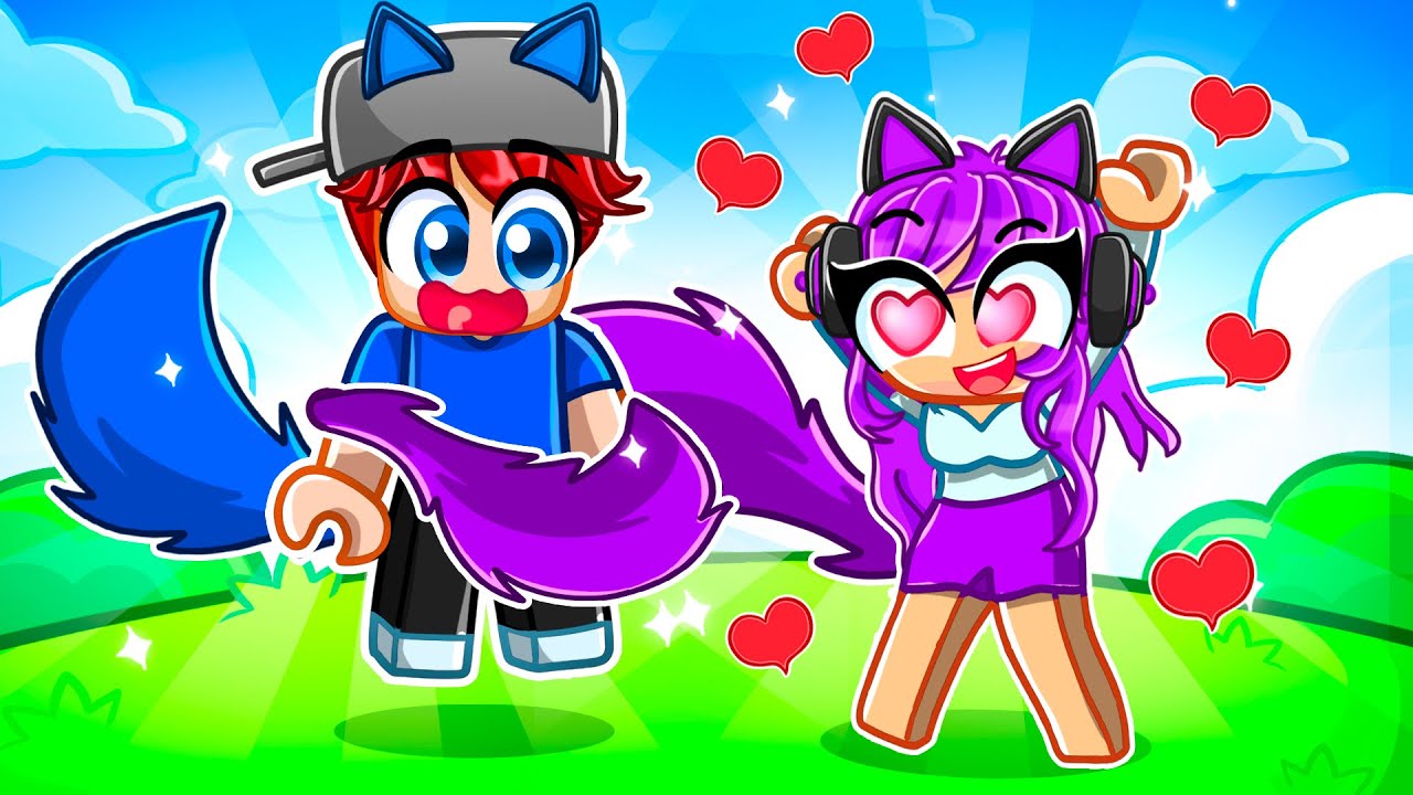 We Have NEW TAILS with My GIRLFRIEND! (Roblox)