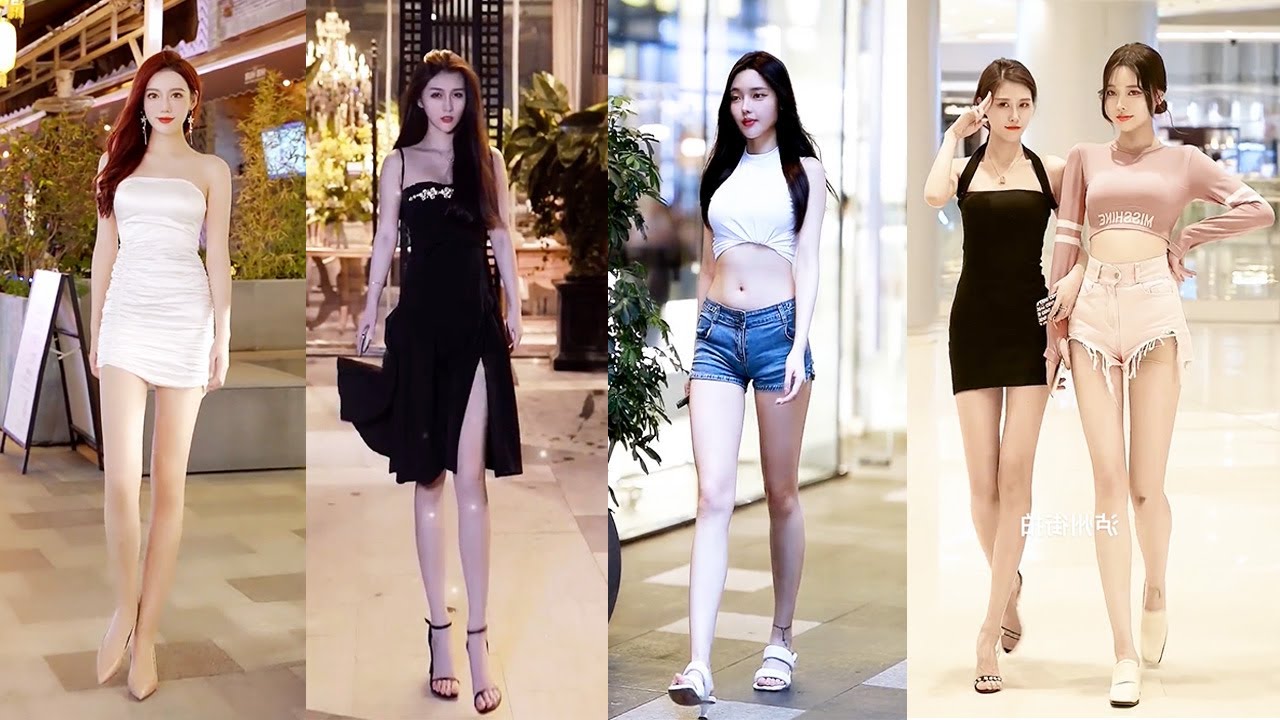 Mejores Street Fashion Tik Tok 2021 | Hottest Chinese Girls Street Fashion Style 2021 Ep.84