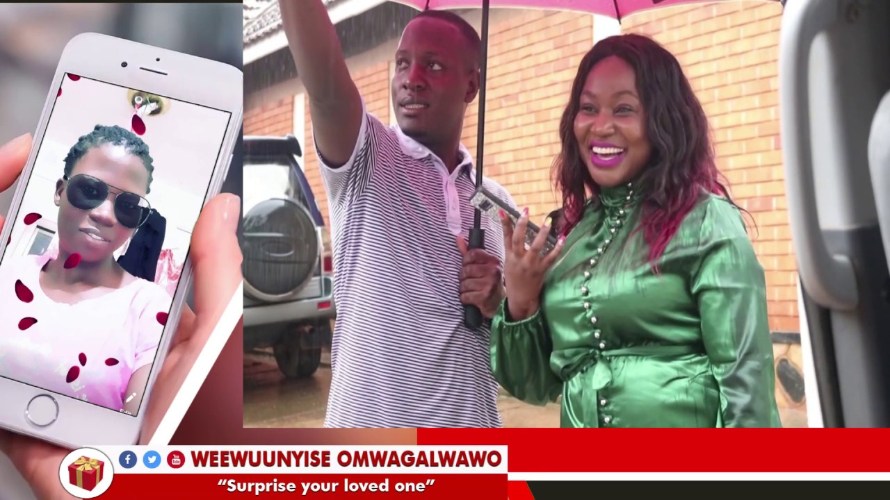 Sophia based in Saudi Arabia surprised her boyfriend Meddie Sentongo
