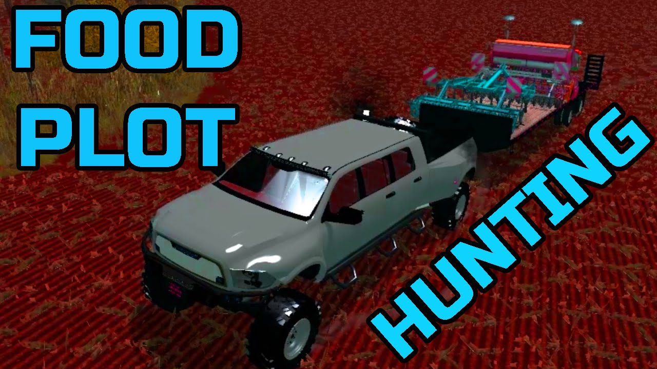 FARMING SIMULATOR 2015 | TILLING UP FOOD PLOTS FOR HUNTING | FIRST FACECAM