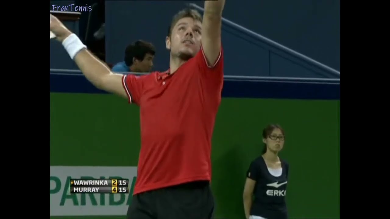 Andy Murray vs Stan Wawrinka - 2011 Shanghai 3R Highlights