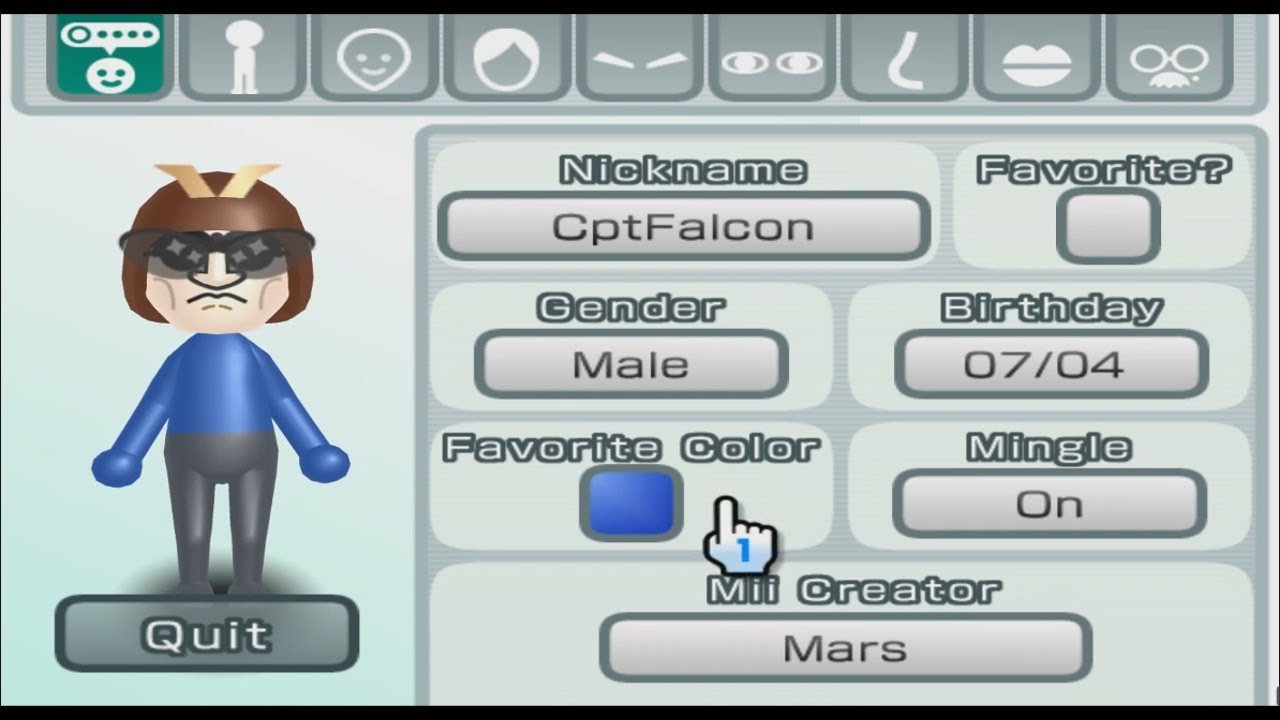 Captain Falcon - F-ZERO - Mii 850