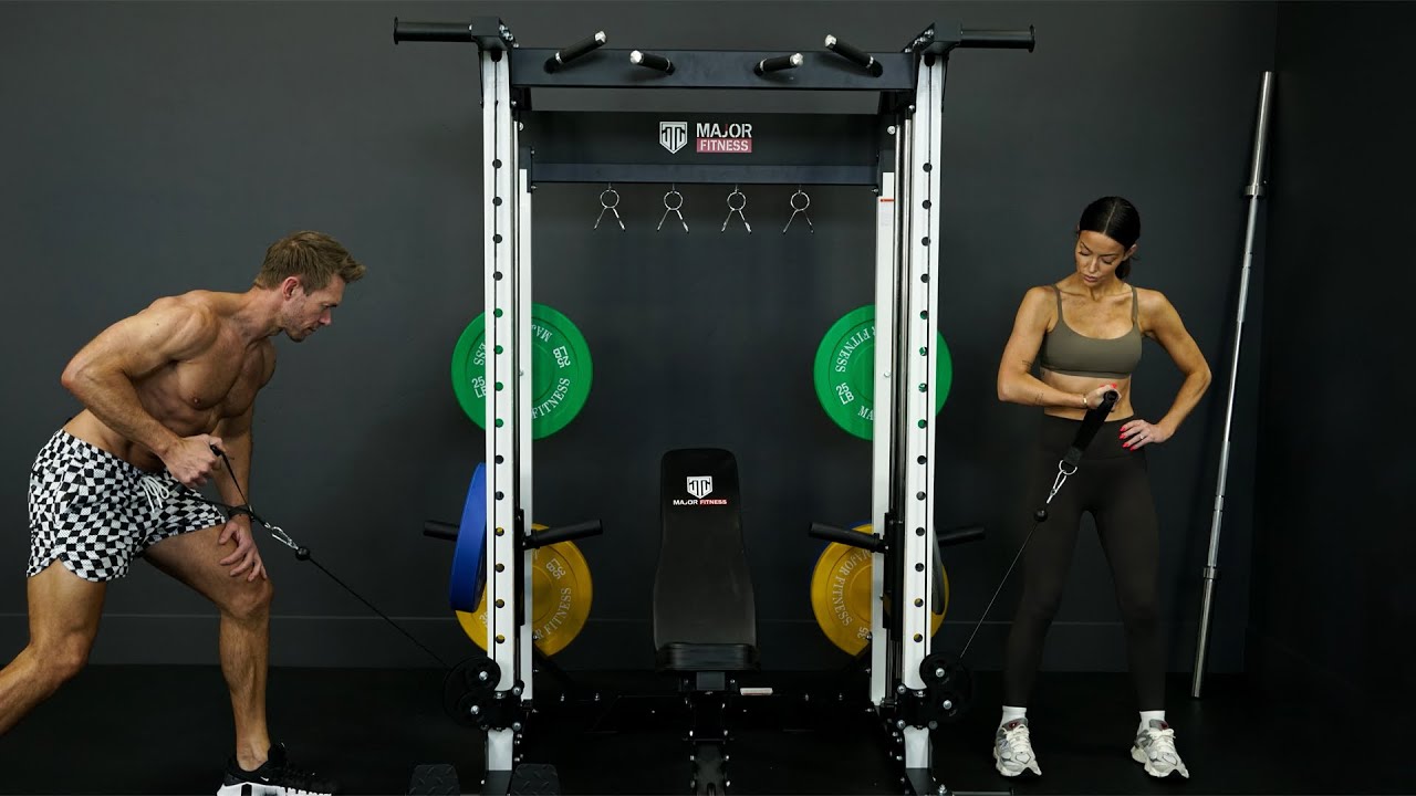 Major Fitness F22 Power Rack | Build Your Back & Biceps at Home!