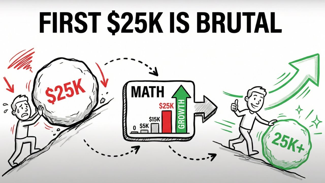 The First $25k Is The Hardest (Here Is The Math)