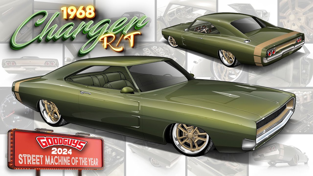 68 Dodge Charger R/T • Часть 1
