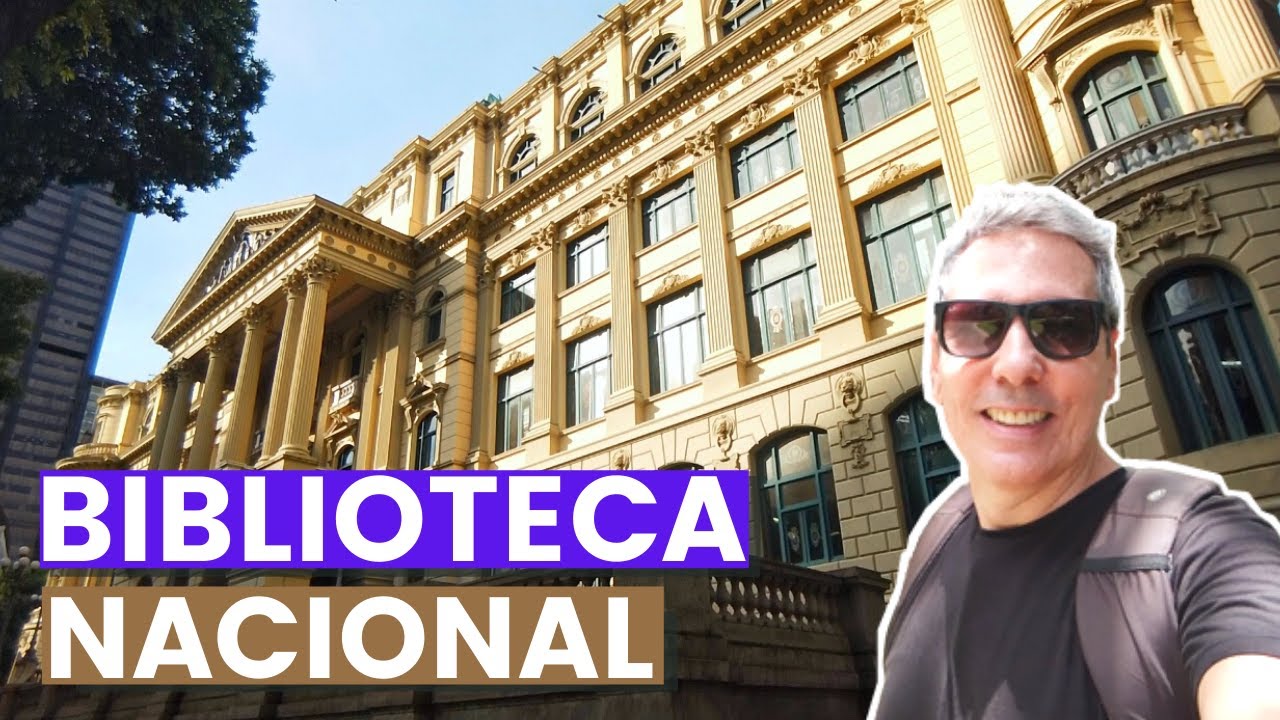 BIBLIOTECA NACIONAL RIO DE JANEIRO | Uma das MAIORES BIBLIOTECAS NACIONAIS do MUNDO!