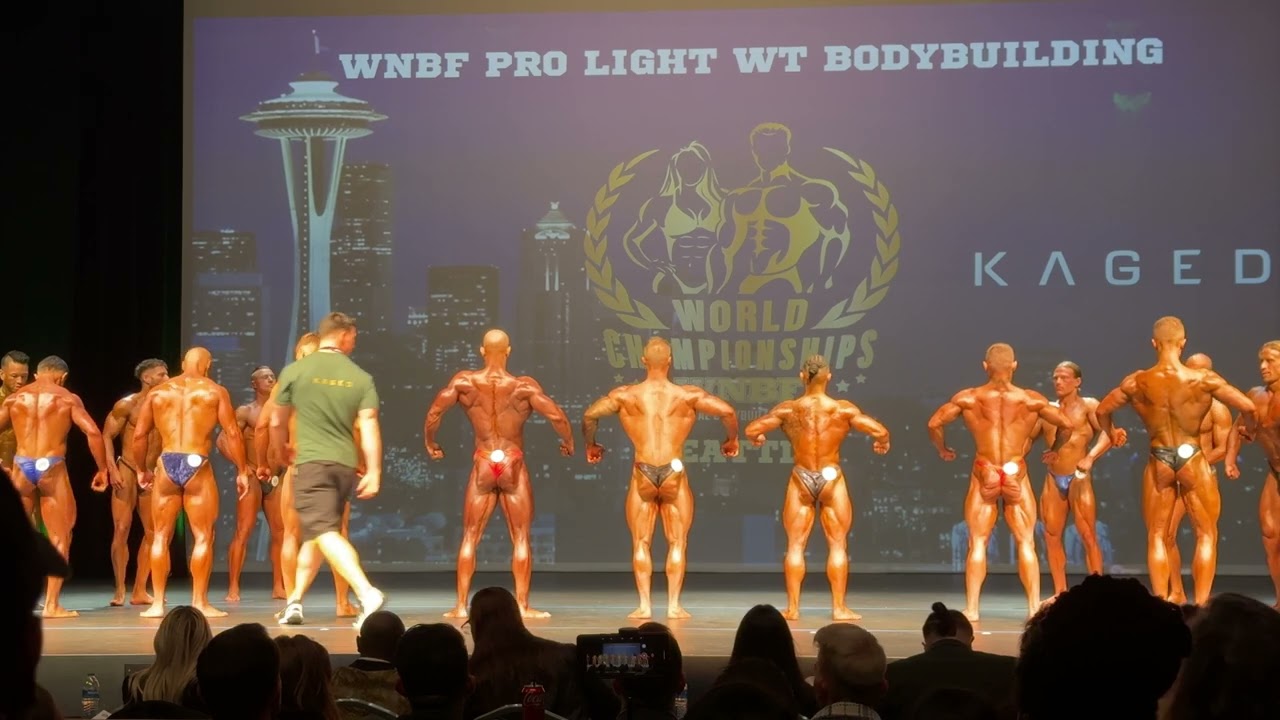 WNBF WORLDS 2023 MENS PRO LIGHTWEIGHT PREJUDGING