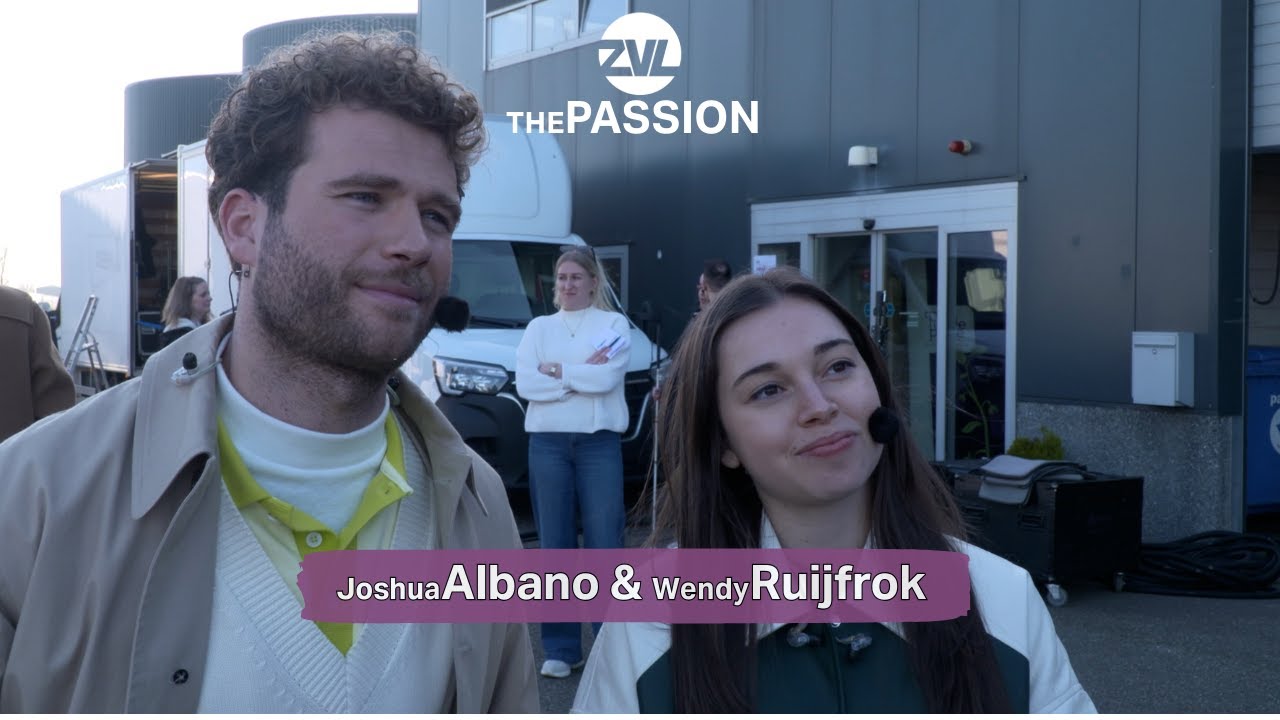 The Passion - Interview cast (Joshua Albano & Wendy Ruijfrok)