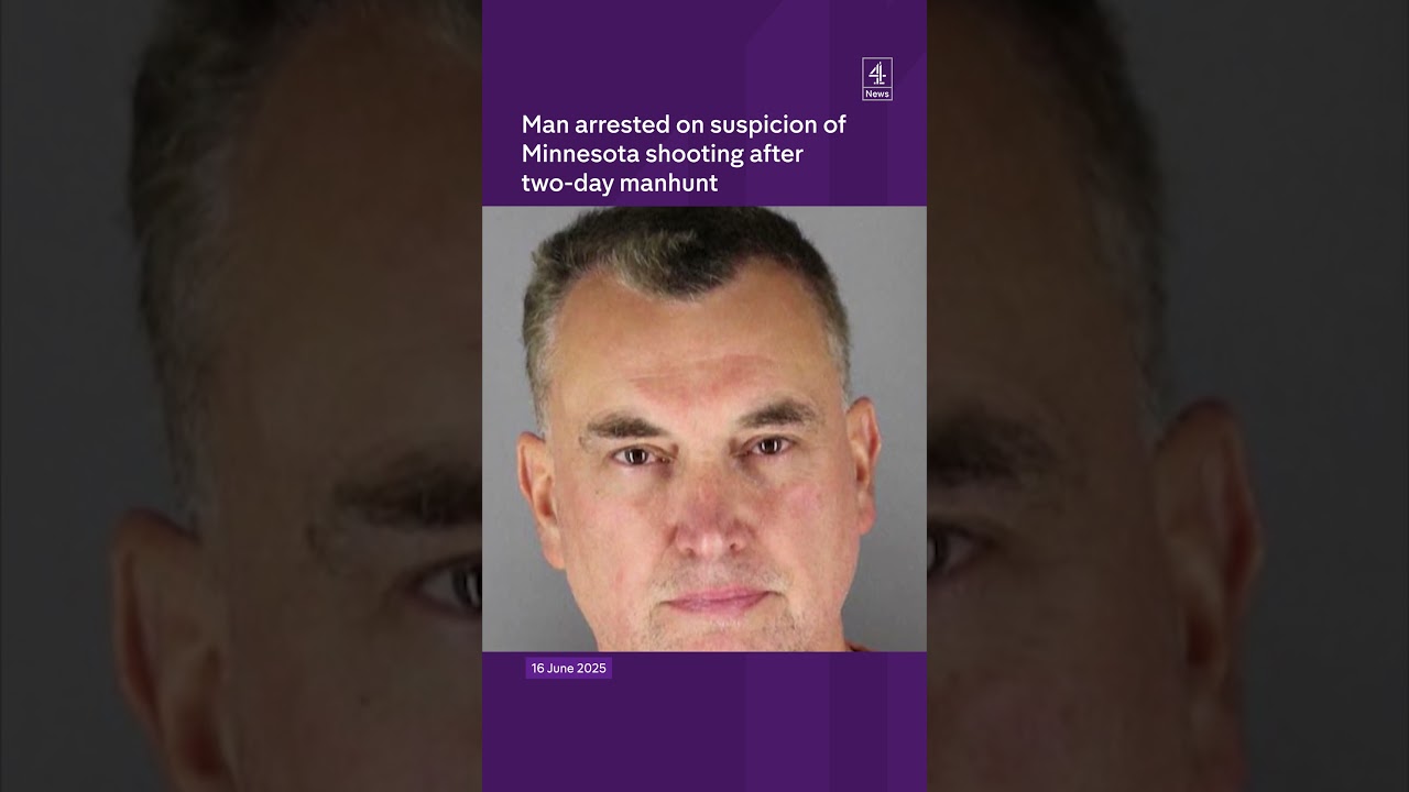 Man arrested on suspicion of Minnesota shooting after two-day manhunt