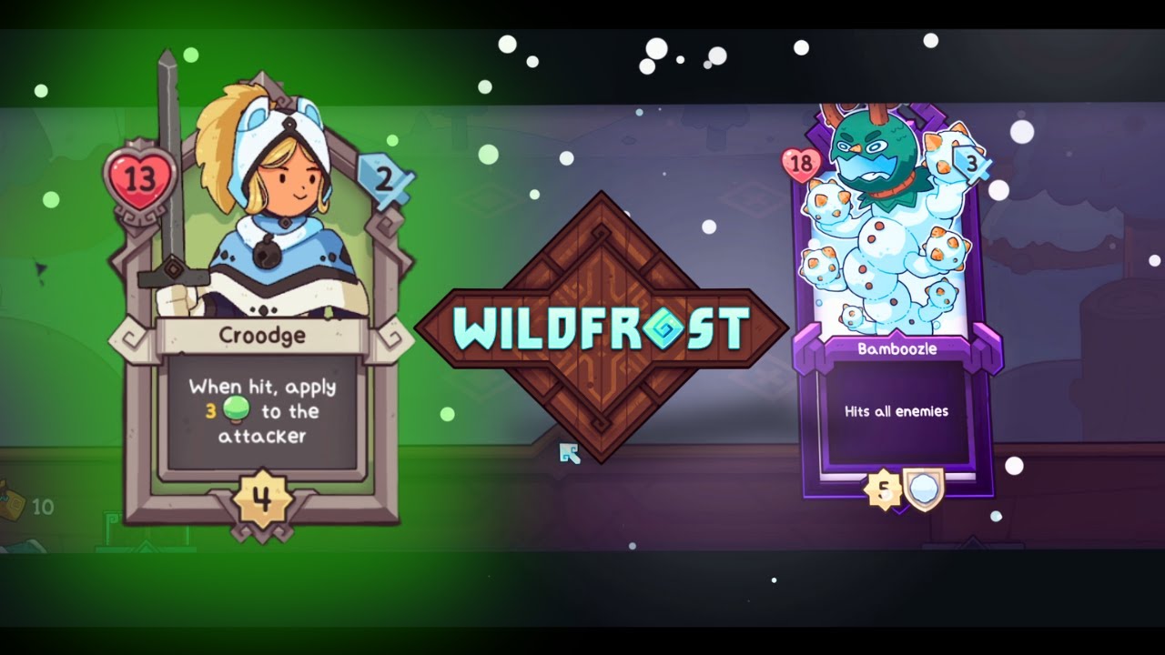 WOJOWNICZKA kontra ŚNIEŻNE POTWORY 🧊🎴 | Wildfrost #1