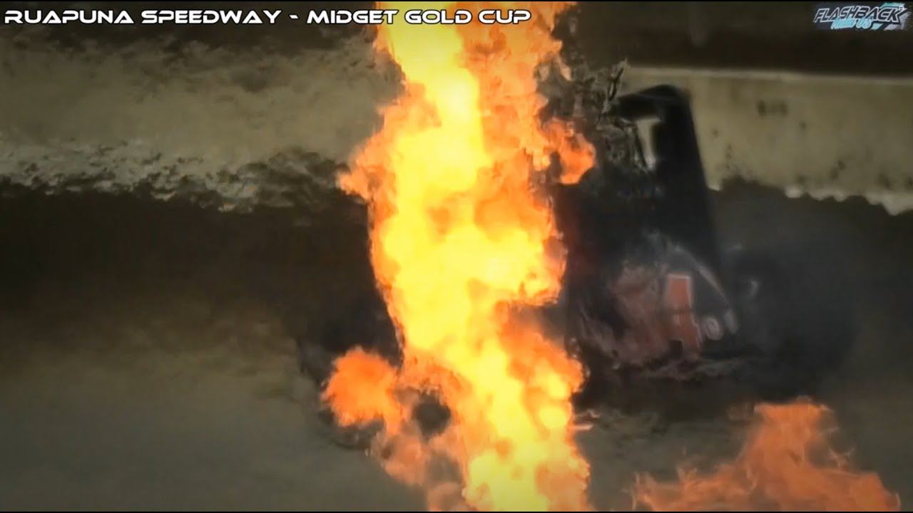 MIDGETS GOLD CUP, RUAPUNA SPEEDWAY.