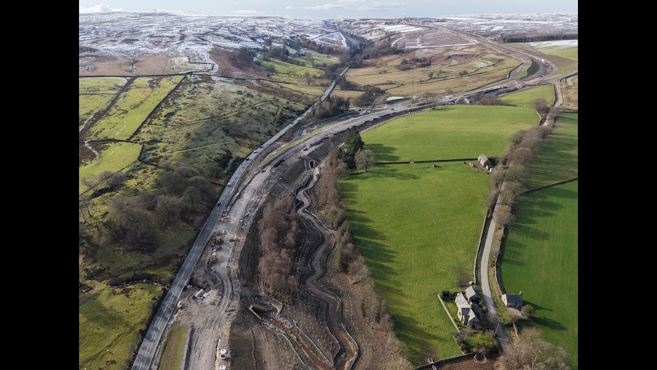 Blubberhouses Bypass Full Length, from the Bottom Up
