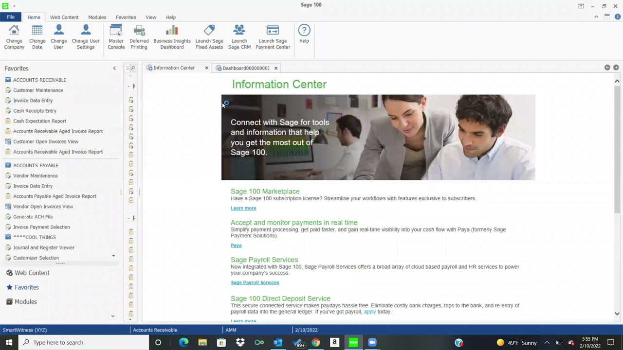 Sage 100 ERP | Sage 100 Accounts Receivable
