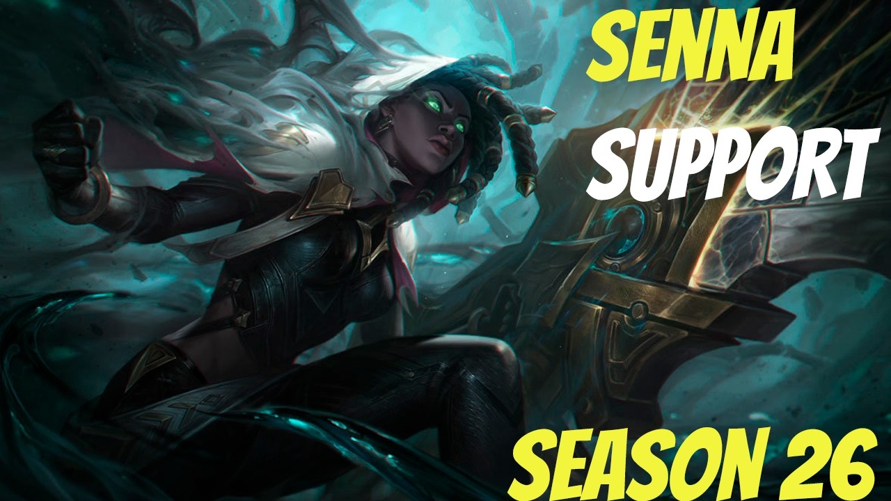 Senna Support escala y decide la partida en late | League of Legends Gamepla