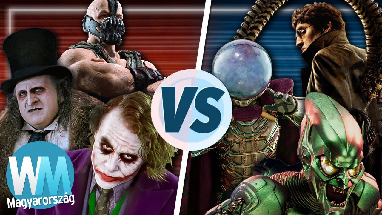 Batman rosszfiúk vs. Pókember rosszfiúk