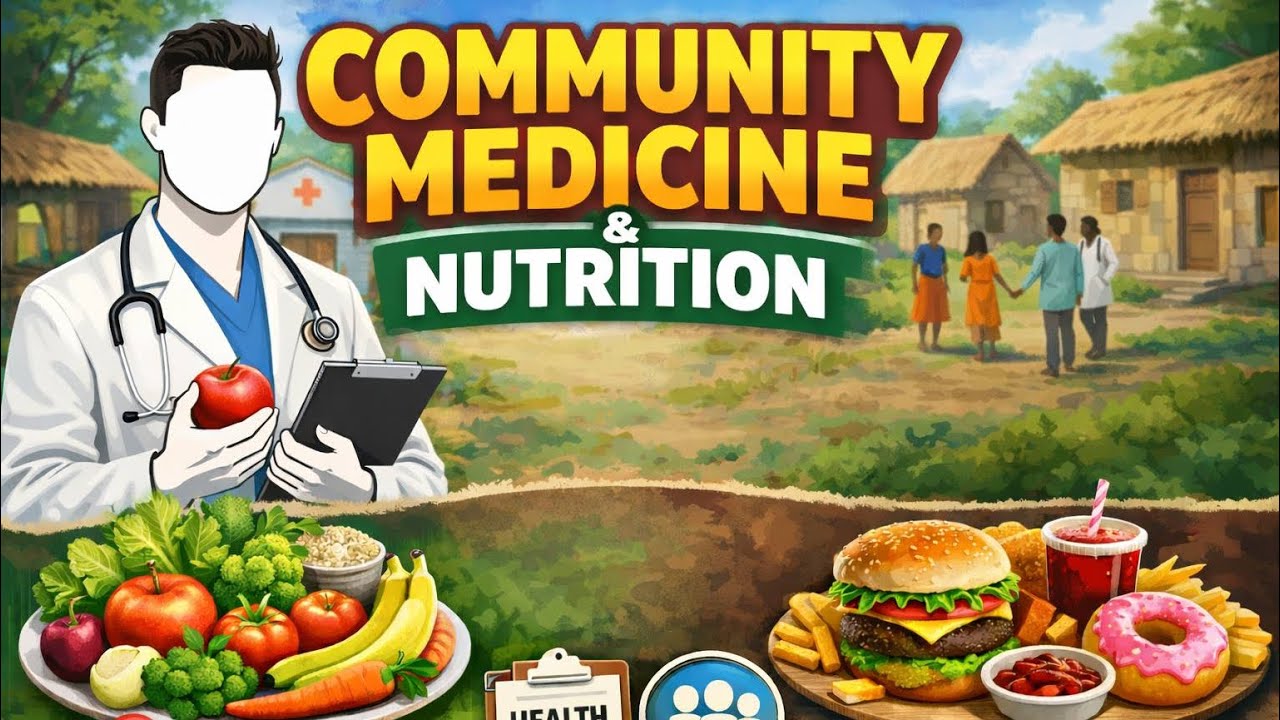 Community medicine:nutrition part 1
