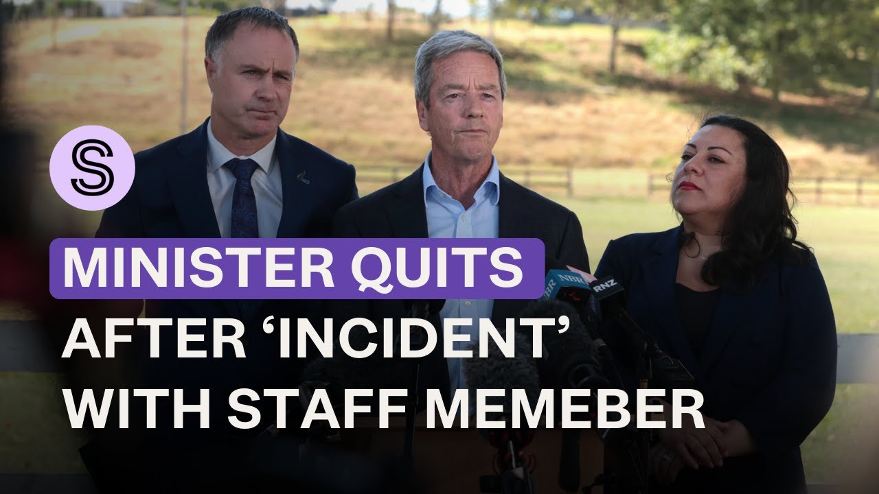 Andrew Bayly resigns as minister after ‘incident’ with staff | Stuff.co.nz