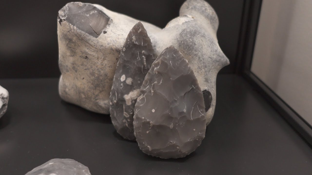 SCHEGGIATURA SELCE Survival primitivo BIFACCIALE #flintknapping