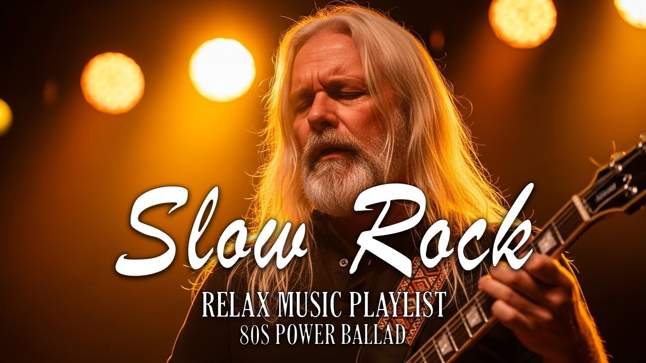 The Most Beautiful Slow Rock Ballads 🎸 Classic Love Songs That Touch the Soul