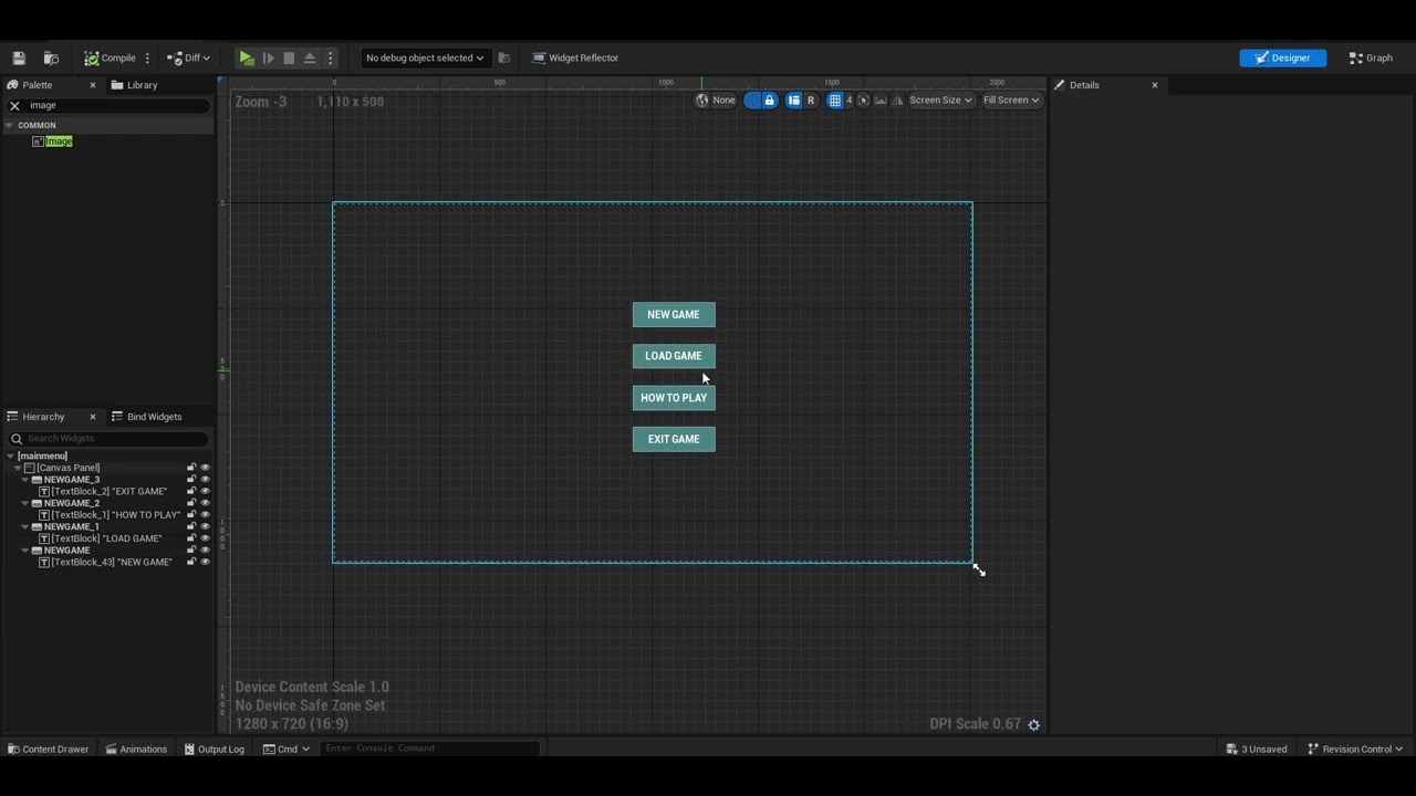 Unreal Engine 5 Tutorial How to create a Menu with video background