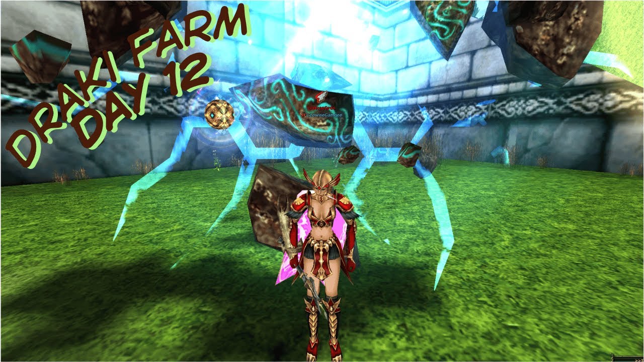 Draki Farm Day #12 / 4 Karakter 12 Tur Draki Tower / JR / BDW / #knightonline