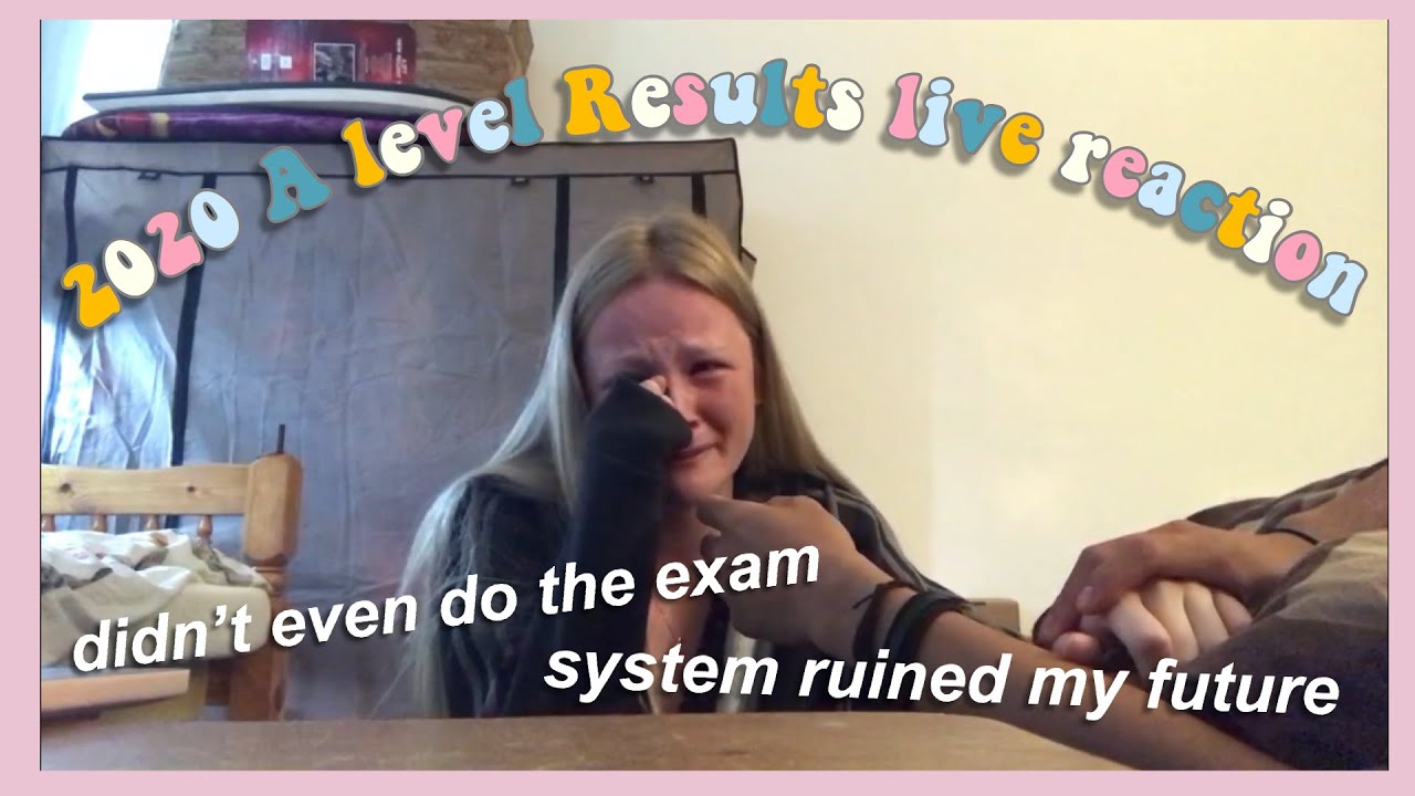 opening my a level results for exams I never sat ♡ system screwed me over ♡ results day 2020 ♡