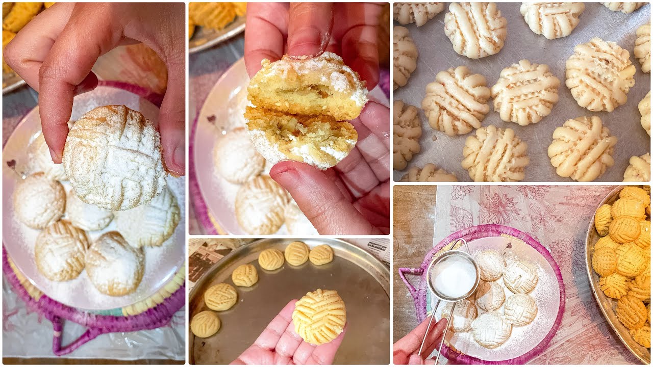 طريقة عمل كحك العيد🥮الدااايب بعين الجمل و الملبن 😋من غير اي افتكاسات او تعقيد💯بطعم فرحة زمان❤️