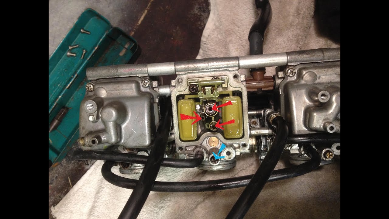 Fazer FZS 600, carb cleaning  fix Poor running and performance. 1999