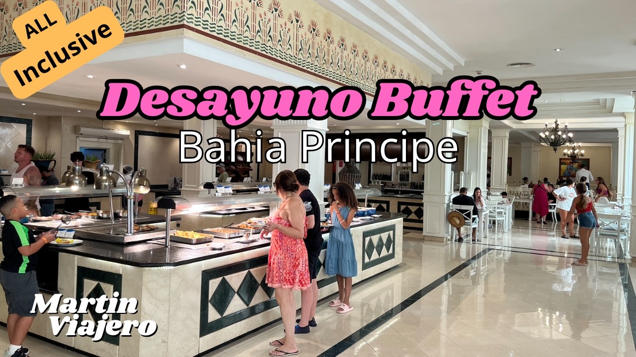 Como pueden Comer ESTO?? 🤪 Desayuno BUFFET All Inclusive Bahia Principe Bavaro PUNTA CANA