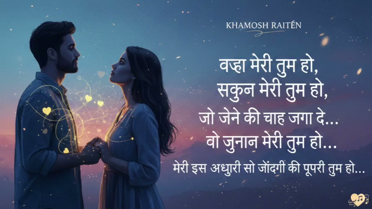 Wajah Meri Tum Ho ❤️ | Soulful Hindi Romantic Love Song | Heart Touching Melody