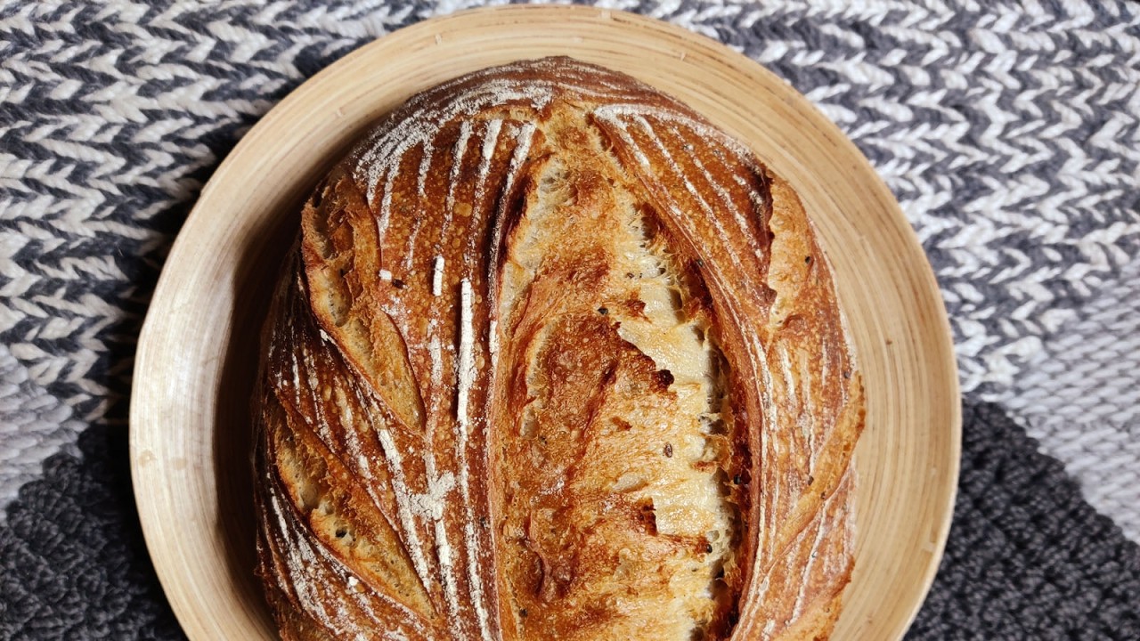 Sourdough bread - Pâine cu maia